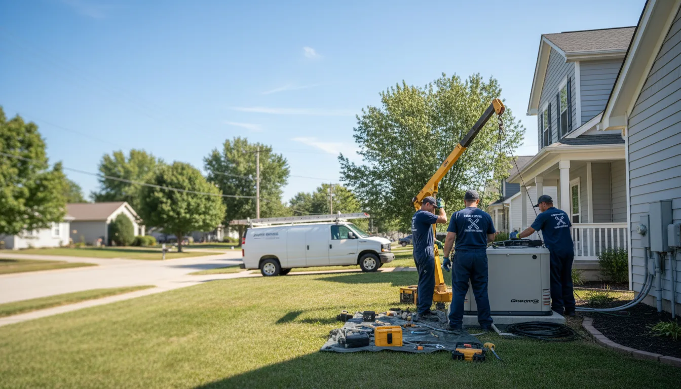 Generator Installation in New Lenox, IL near me